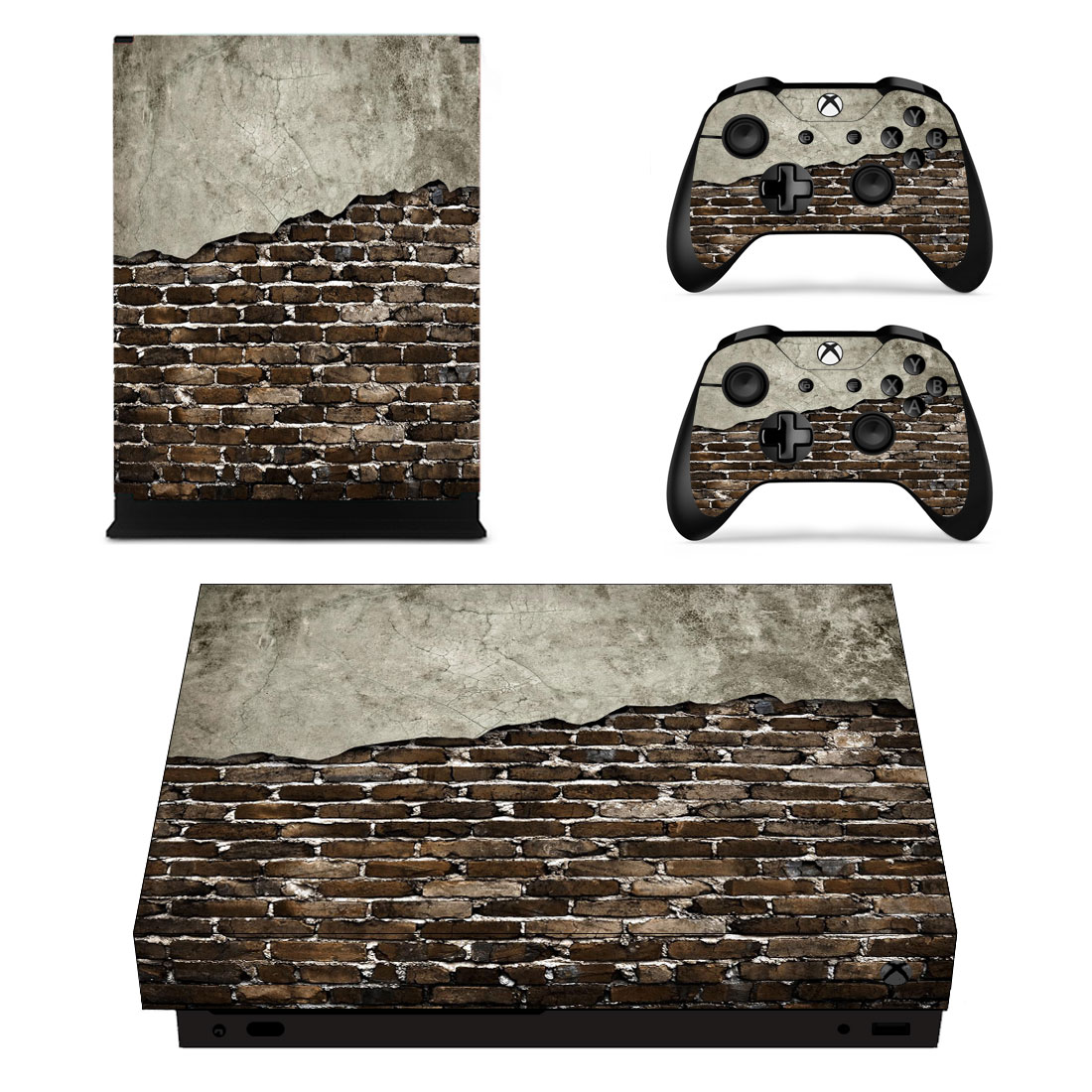 Xbox One X Polep Skin Wall