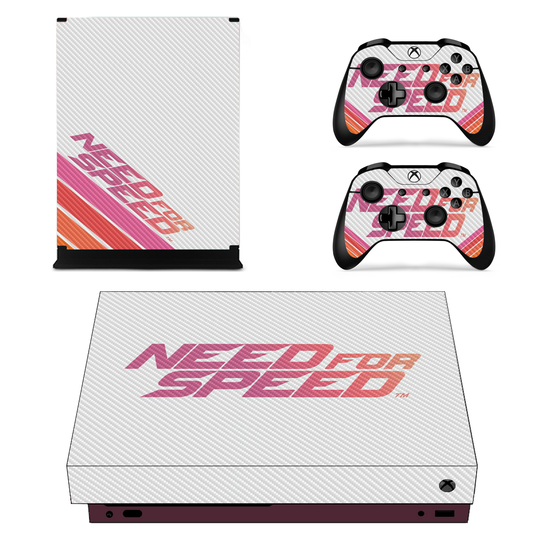 Xbox One X Polep Skin Need for Speed