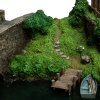 Soška The Hobbit: An Unexpected Journey - Hobbiton Mill & Bridge Environment 31 x 17 cm