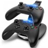 Xbox One Duální LED nabíjecí stanice černá