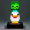 Lampička Minecraft - Chicken Jockey Icon Light