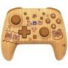 Nintendo Switch 2 HORIPAD Wireless Turbo Wood Brown
