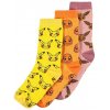 Ponožky Pokémon - Crew Socks 3-Pack (35-38)