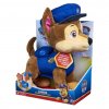 Plyšák Paw Patrol - Chase se zvuky a vrtícím ocáskem 30 cm