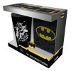 Dárkový set DC Comics Batman - sklenice, odznak a kapesní zápisník