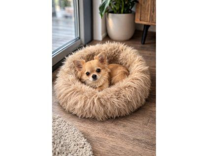 Schapenvachtmand beige 60 cm