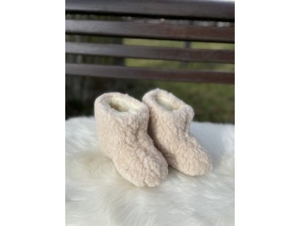Kinder-Wollpantoffeln-beige