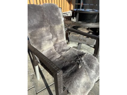 Zitkussen premium grijs 100 × 40 cm