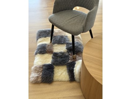 Koberec z ovčej kožušiny mix