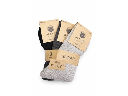 Dames sokken Alpaca 90% – 3 paar