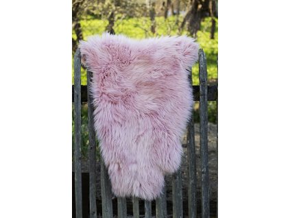 Schapenvacht roze