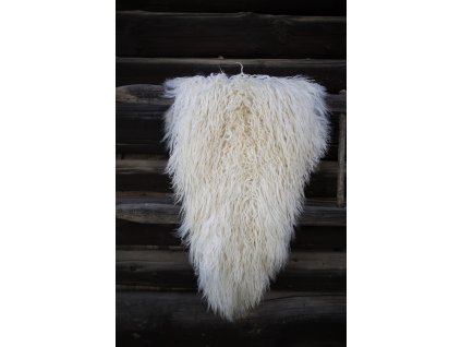 Luxe schapenvacht van een Zweedse schaap – wit