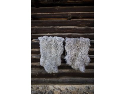 Luxe schapenvacht van een Zweedse schaap – grijs