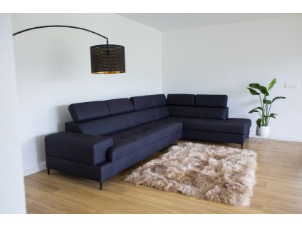 Schapenvacht vloerkleed beige