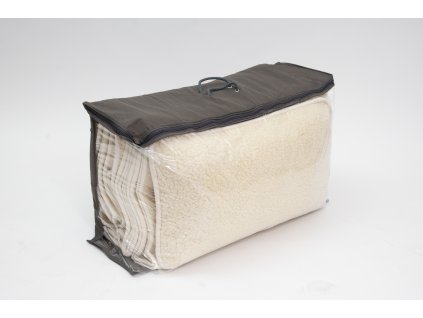 3-delige wollen set – deken, laken, kussen