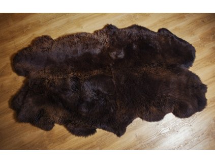 Quatro schapenvacht bruin