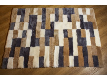 Schapenvachtkleed, kleurenmix