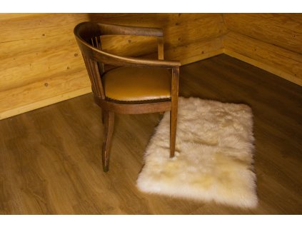 Schapenvachtkleed wit 100 x 60 cm