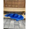 Schapenvacht blauw