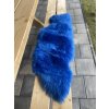 Schapenvacht blauw