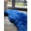 Schapenvacht blauw
