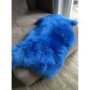 Schapenvacht blauw