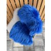 Schapenvacht blauw