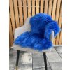Schapenvacht blauw