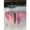 Kinder-Wollpantoffeln-roze