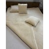 Wollen set beige