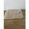 Lamwollen mat voor huisdieren – beige