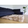 Schapenvacht vloerkleed beige