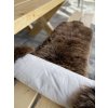 Schapenvacht double bruin 180 × 65 cm