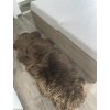 Schapenvacht double bruin 180 × 65 cm