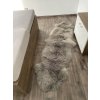 Schapenvacht double grijs 180 × 65 cm