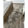 Schapenvacht double grijs 180 × 65 cm