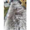 Schapenvacht double grijs 180 × 65 cm