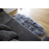 Schapenvacht double grijs 180 × 65 cm