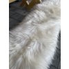 Schapenvacht double wit 180 × 65 cm