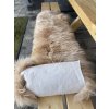 Schapenvacht double beige 180 × 65 cm