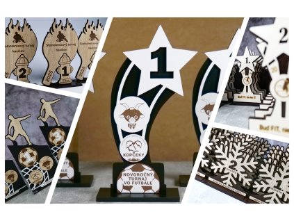 Drevené trofeje na mieru