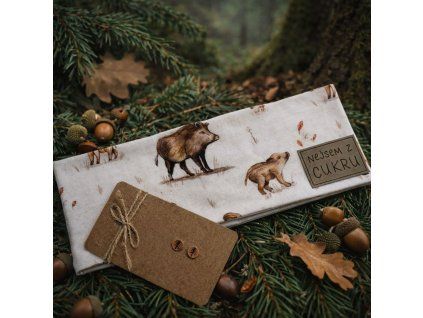 čelenka set divočák a náušnice