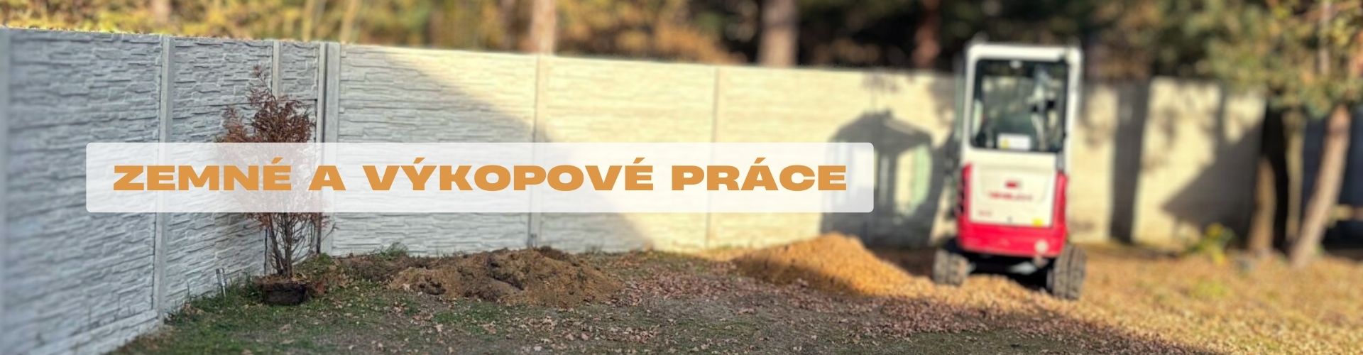 Zemné a výkopové práce