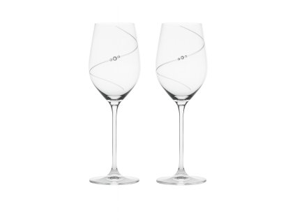 Zestaw dwóch kieliszków Swarovski o pojemności 360 ml