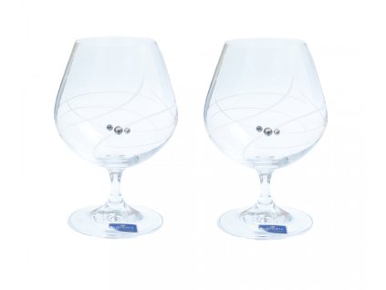 Kieliszki Eda Swarovski - zestaw 2 szt