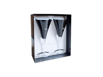 Zestaw 2 szklanek Allure Black