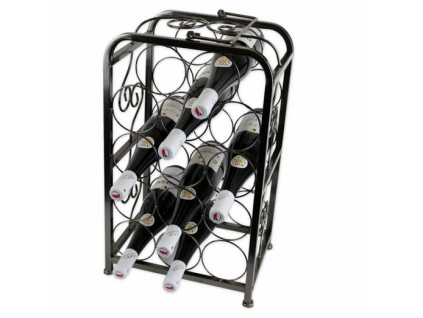 18683 kovovy stojan na 14 vin