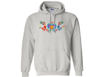 18983 mikiny vtaciky siva