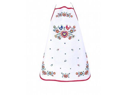 10961 folklor cervena pozadi