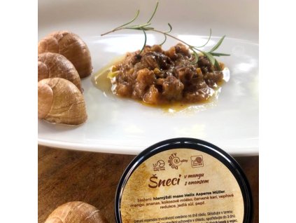 Ślimaki w mango z ananasem 130 g